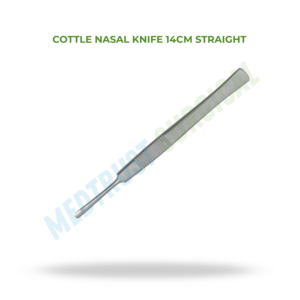Couteau nasal Cottle 14 cm droit, instrument chirurgical ORL, instrument de rhinoplastie, acier inoxydable, réutilisable - Product Image 2