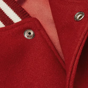 Nouvelle conception, prix de gros, veste varsity en laine respirante avec logo personnalisé, veste d'hiver pour hommes - Product Image 5