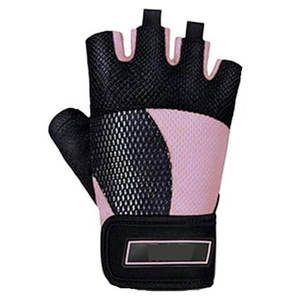 ถุงมือออกกำลังกายระบายอากาศได้ดี พร้อมสายรัดข้อมือปรับได้ สำหรับยกน้ำหนัก ฟิตเนส เทรนนิ่ง ออกกำลังกาย เพาะกาย ครอสฟิต - Product Image 3