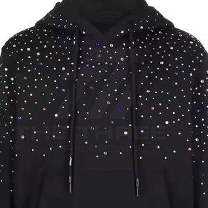 Sudadera con Capucha para Hombre, Diseño Moderno, Calidad Premium, con Pedrería, Estilo Casual Urbano para Adultos - Product Image 4