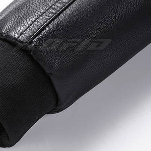 เสื้อแจ็คเก็ตหนังผู้ชาย ดีไซน์คลาสสิก สวมใส่สบาย น้ำหนักเบา ทันสมัย เหมาะสำหรับใส่ทุกวัน เสื้อแจ็คเก็ตหนังผู้ชาย - Product Image 4