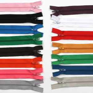Couleur en stock d'usine # 3 Fermetures éclair en nylon pour contrôle d'accès, 20 cm, à glissière fermée, pour pantalons et vêtements - Product Image 5
