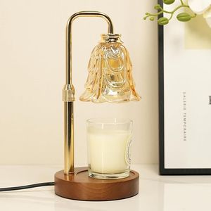 Lampada Scaldacandele Regolabile in Altezza e Luminosità con Timer, Design a Tulipano, Decorazione Unica per la Casa, Regalo di Compleanno per Mamma e Donne - Product Image 1