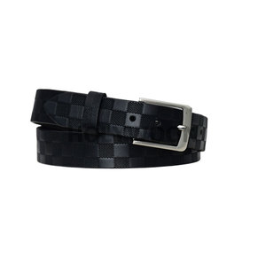 Cinturón de Cuero Genuino para Hombre con Hebilla Clásica, Cinturón de Cuero Vacuno Premium para Hombre, Uso Profesional, Cinturón de Cuero con Logotipo Personalizado - Product Image 3