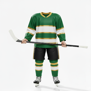Conjunto de Jersey de Hockey para Hombre, Uniforme de Entrenamiento de Hockey sobre Hielo Personalizado, Ropa Deportiva Profesional, Diseño y Talla Personalizados - Product Image 1