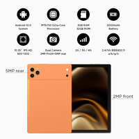 Tablette Android 10 KINGTOP U103 10,35 pouces Octa Core 4 Go 64 Go 4G LTE GPS 5000 mAh Antichoc pour Affaires et Divertissement