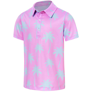 Polo de golf brodé personnalisé, qualité supérieure, manches courtes pour jeunes, vêtements de sport performants, vêtements de sport athlétiques - Product Image 1