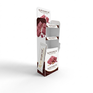Étagères de présentation au sol en PVC pour la vente au détail, présentoirs personnalisés pour supermarchés et magasins - Product Image 1
