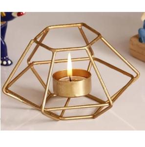 Portavelas de Metal con Forma Personalizada, Portavelas Hecho a Mano Más Vendido, Juego de 2 Portavelas Votivas de Metal Clásicos y Elegantes - Product Image 2