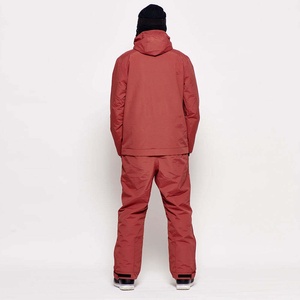 Veste à capuche pour homme JACOMO APPAREL, tissu polyester/nylon respirant et coupe-vent, isolation en laine, fermeture éclair - Product Image 5