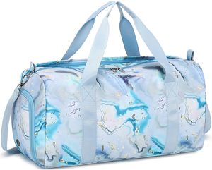Bolsa Deportiva Unisex con Estampado de Textura de Mármol, Impresión Bajo Demanda, Envío Directo, Bolsa de Viaje Informal, Elegante y Duradera para Hombre - Product Image 4