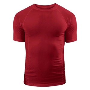Camiseta Deportiva de Algodón para Hombre, Personalizada, de Manga Corta, Ajustada, para Gimnasio, Camisetas para Hombre - Product Image 1