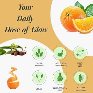 Nettoyant visage en gros à la vitamine C, doux, rafraîchissant, nourrissant et hydratant pour tous types de peaux - Product Image 4