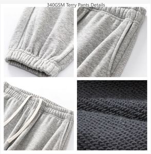Pantalon en molleton de coton 340 g pour homme, personnalisable avec votre logo – Collection haut de gamme - Product Image 3
