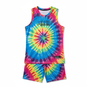 Wholesale Reversible Basketball Uniform High Quality Mesh Fabric Basketball Shorts and Jersey Set Men Custom Teamwear Logo - Product Image 1