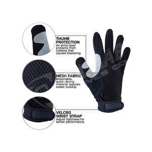 Vente en gros de bonne qualité Gants d'entraînement de gymnastique antidérapants à doigts entiers Gants d'entraînement en cuir respirant à la mode Sports Ski Pêche-Disponible - Product Image 3