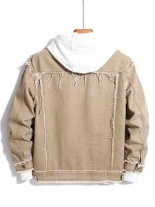 Chaqueta de Mezclilla de Algodón para Hombre OEM, Estilo Oversize, Ecológica y Transpirable, con Botones al Frente, Tendencia 2026 para Looks Casuales y Festivos - Product Image 6