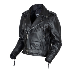 Chaqueta de mezclilla para motociclismo de invierno, personalizada, de alta calidad, con cremallera, cuello alto, impermeable, a prueba de viento, con bolsillos laterales, al por mayor - Product Image 1