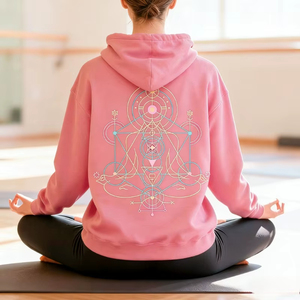 Sudadera con Capucha para Mujer, Profesional, Nueva, de Alta Calidad, para Yoga Espiritual, Meditación, Regalo de Mindfulness, Sudadera con Capucha de Chakra, para Mamá Yoga - Product Image 3