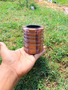 Luminous Heritage Resina epoxi de madera hecha a mano Mubkhar Premium Arabic Oud Burner para regalos de Ramadán y exhibición de fragancia para el hogar - Product Image 6