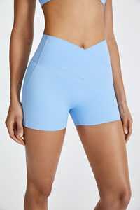 Shorts de Yoga sin Costuras de Cintura Alta para Mujer, al por Mayor, Personalizados, sin Efecto Scrunch, para Ciclismo, Gimnasio, Fitness, Transpirables - Product Image 2