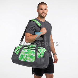 Custom Printed Camouflage <b>Duffel</b> <b>Bag</b> with Spacious Main Compartment Premium Athletic Gear Carry <b>Bag</b> for Workout Training and Fit - Product Image 3