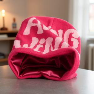 Bonnet d'hiver personnalisé unisexe, idéal pour les voyages, imprimé par transfert thermique, en acrylique, Birlag Sports - Product Image 2