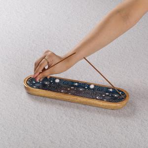 Porta Incienso de Madera de Alta Calidad, Quemador de Incienso de Madera, Soporte para Varillas de Incienso, Decoración para Estudios de Yoga y Hogar - Product Image 3