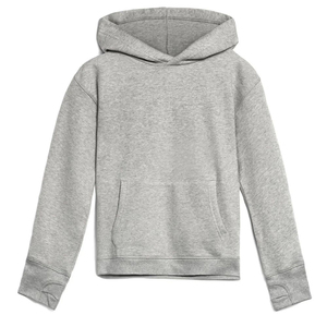Sudadera con Capucha Personalizada para Hombre, Sudadera Informal Lisa, Color Gris Oscuro Jaspeado, Forro Polar - Product Image 6