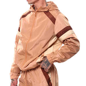 Service OEM – Nouveaux ensembles coupe-vent pour adultes grandes tailles, en nylon, avec empiècements, personnalisables, pour activités de plein air - Product Image 5