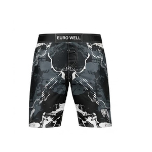 Custom Sublimated Boxing Gear Durable MMA Shorts Lightweight Breathable Athletic <b>Trunks</b> <b>For</b> Training Sparring MMA Shorts - Product Image 1