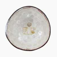 Ensemble de bols en noix de coco classiques, personnalisables, mignons, faits à la main, polis, durables, écologiques, non toxiques, légers, pour servir les aliments