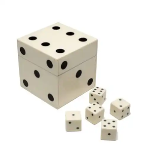 Best D6 Bone DICE Box WITH CUSTOMIZE LOGO GAME <b>Wall</b> Signs - Product Image 5