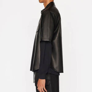 Camisas de Cuero con Tela Suave para Hombre, Diseño Elegante, Ajuste Cómodo, Perfectas para Uso Diario y de Oficina - Product Image 5