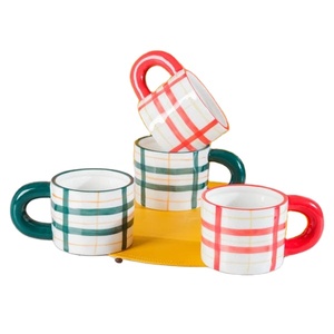 แก้วเซรามิกเป็นมิตรกับสิ่งแวดล้อม พร้อมฐานไม้ก๊อกและฝาซิลิโคน ป้องกันการรั่วซึมและนำกลับมาใช้ใหม่ได้ พร้อมกล่องของขวัญสำหรับใช้ในสำนักงาน - Product Image 3