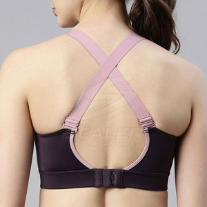 Sujetador Deportivo Ligero y Transpirable de Talla Grande con Diseño Frontal Personalizado que Brinda Comodidad y Estabilidad Durante el Yoga, la Carrera y el Gimnasio - Product Image 3