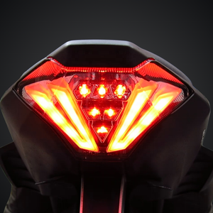 Pièces de moto, feu arrière de frein LED 12V avec lentille transparente/fumée pour Yamaha MT-03 MT-07 YZF-R25 YZF-R3 - Product Image 6