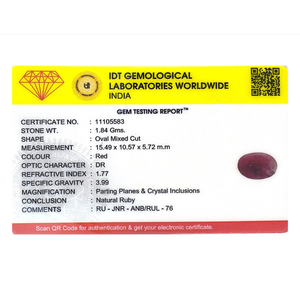 Natural 9.2 Ct Pink Ruby Oval Faceted Loose Gemstone for Fine Jewelry - Product Image 4