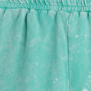 กางเกงขาสั้นผู้ชายแบบย้อมสีเอซิด รุ่นใหม่ล่าสุด ผ้าฝ้าย 100% เฟรนช์เทอร์รี่ฟลีซ ปรับแต่งได้ ทรงวินเทจสไตล์ไฮสตรีท สีซีดแบบซันเฟด - Product Image 6