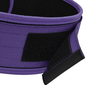 เข็มขัดยกน้ำหนักแบบมีหัวเข็มขัด 10 มม. สำหรับออกกำลังกายในยิม ทำจากหนัง - Product Image 5