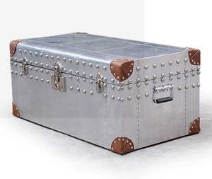 Caja de Almacenamiento de Metal Galvanizado Resistente a la Oxidación para Ropa y Joyas, Caja de Almacenamiento Ligera y Resistente para Uso Doméstico con Cerradura - Product Image 3