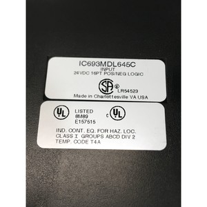 Lot de 7 MODULES D'ENTRÉE GE FANUC IC693MDL654C, 182866 - Équipements et pièces semi-conductrices d'occasion fiables à l'échelle mondiale chez - Product Image 4
