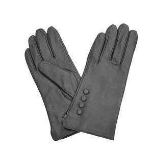Guantes de Vestir de Cuero de Primera Calidad, Guantes de Moda de Cuero Genuino para Invierno, Guantes de Conducción Elegantes - Product Image 2