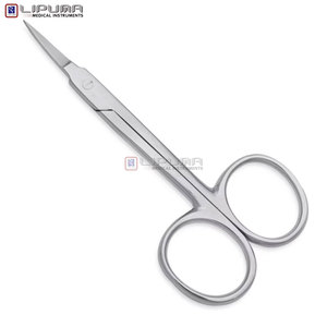 Sharp Blades with Straight Tip Fancy Scissors Ergonomic Grip Safe Cutting Sharp Blades Cuticle Scissors - Product Image 1