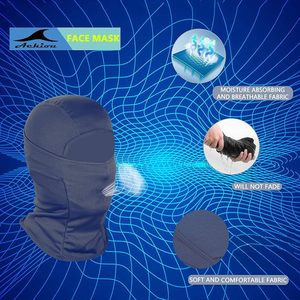 Blue Breathable Balaclava Face Mask Windproof Full Face Cover Adjustable Unisex Hood for Ski Cycling Outdoor - Product Image 4