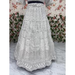 Conjuntos de Diseñador para Mujer, Hermoso Bordado con Hilos y Trabajo Dori, Lehenga Choli - Product Image 6