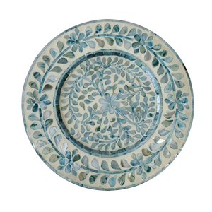 Luminous Mother of Pearl Placemat Hand Polished Shell Charger for Festive Holidays and Glamorous Catering - Product Image 2