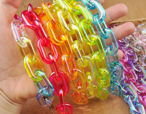 Decorative Epoxy Resin <b>Chain</b> Link Hanging Ornament for Living Room Decor at <b>Cheap</b> Price - Product Image 3
