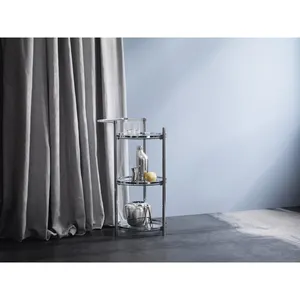 Sculpture décorative verticale en aluminium de haute qualité, élégante et moderne, accent d'intérieur, artisanat écologique Zahid - Product Image 5