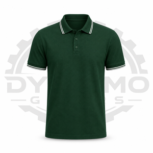 Camiseta sin Mangas de Mezclilla Sólida Personalizada para Hombre, Uniforme Casual de Golf, OEM, ODM, Venta al por Mayor - Product Image 3